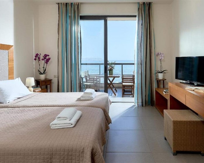 Creteco Hotel & Suites, Gurnes, Grčka — Suite Deluxe with Balcony Sea View