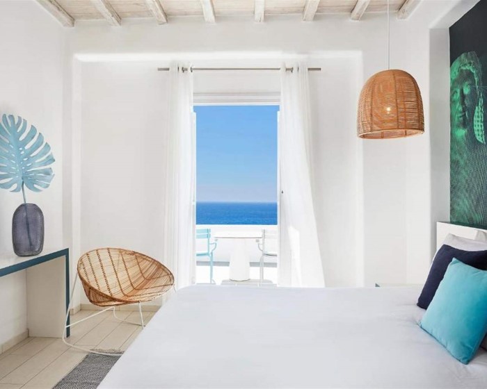 Kouros Hotel & Suites, Tagoo, Grčka — Double for Single Use Premium Sea View