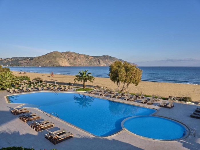 Pilot Beach Resort Chania, Hania, Grčka — plaža
