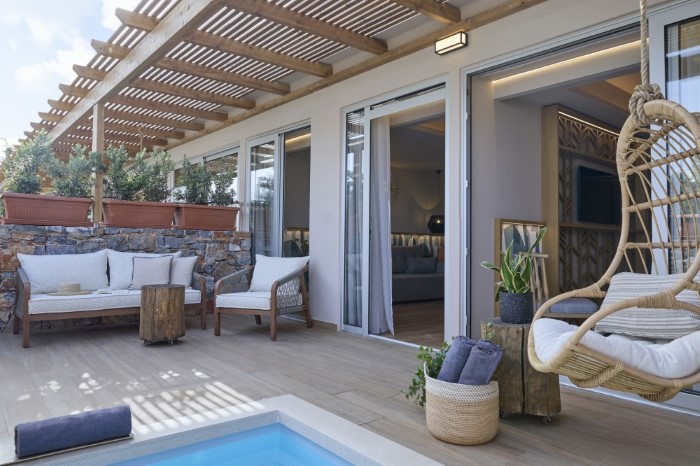 Zeus Eleva Mirabello Bay, Agios Nikolaos, Grčka — Family Suite 1 BedRoom Junior Jetted Pool
