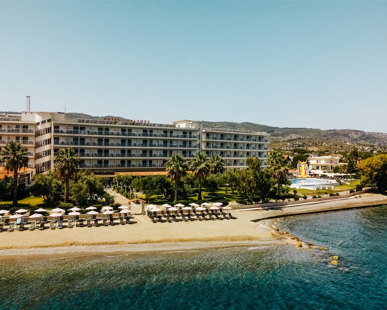Calamos Family Club Beach Hotel By Anayia All-Inclusive Resorts, Grčka — plaža