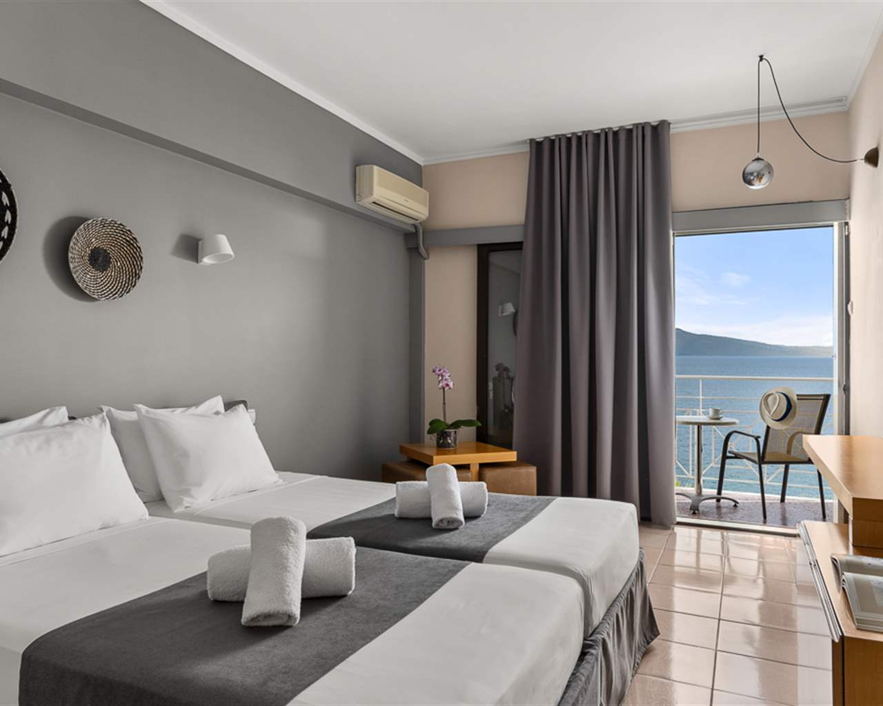 Calamos Family Club Beach Hotel By Anayia All-Inclusive Resorts, Grčka — Double for Single Use Sea View