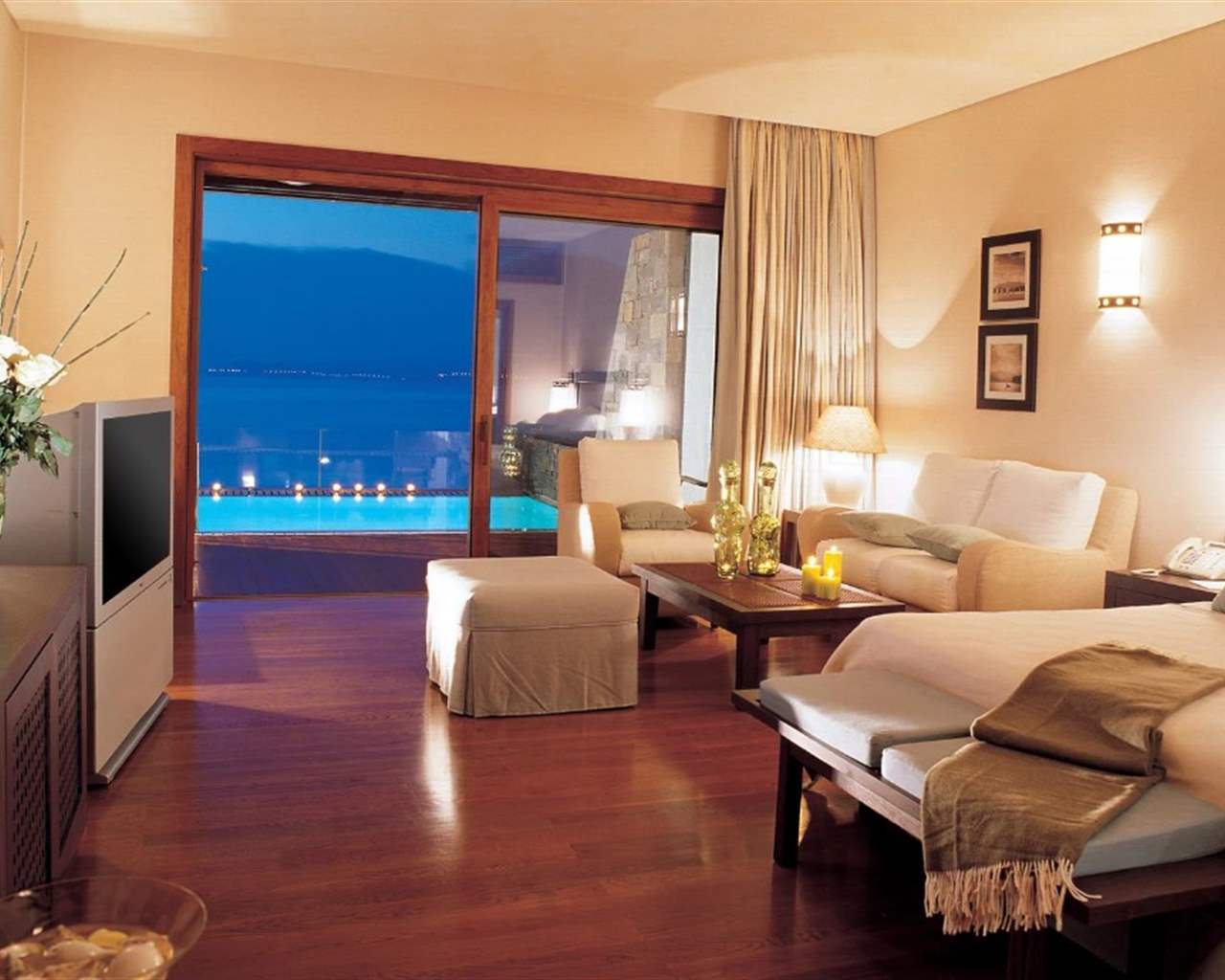 Grand Resort Lagonissi, The Leading Hotels Of The World, Grčka — Complex Residential Cabanas 2 bedrooms with Pool