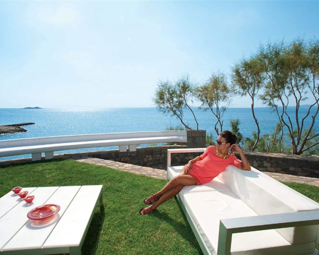 Grand Resort Lagonissi, The Leading Hotels Of The World, Grčka — Junior Suite /with Gardens or Terrace