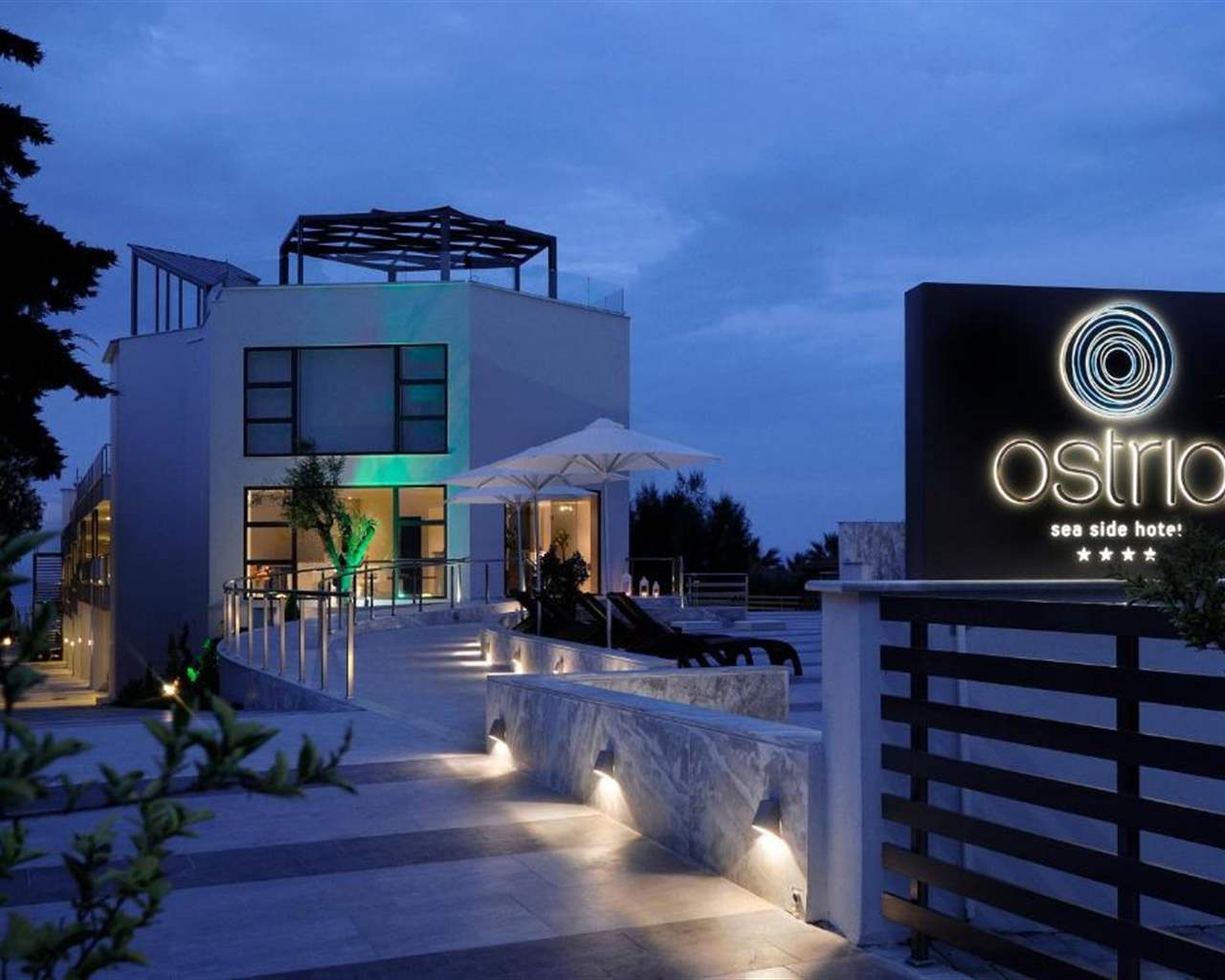 Ostria Sea Side Hotel, Hanioti, Grčka