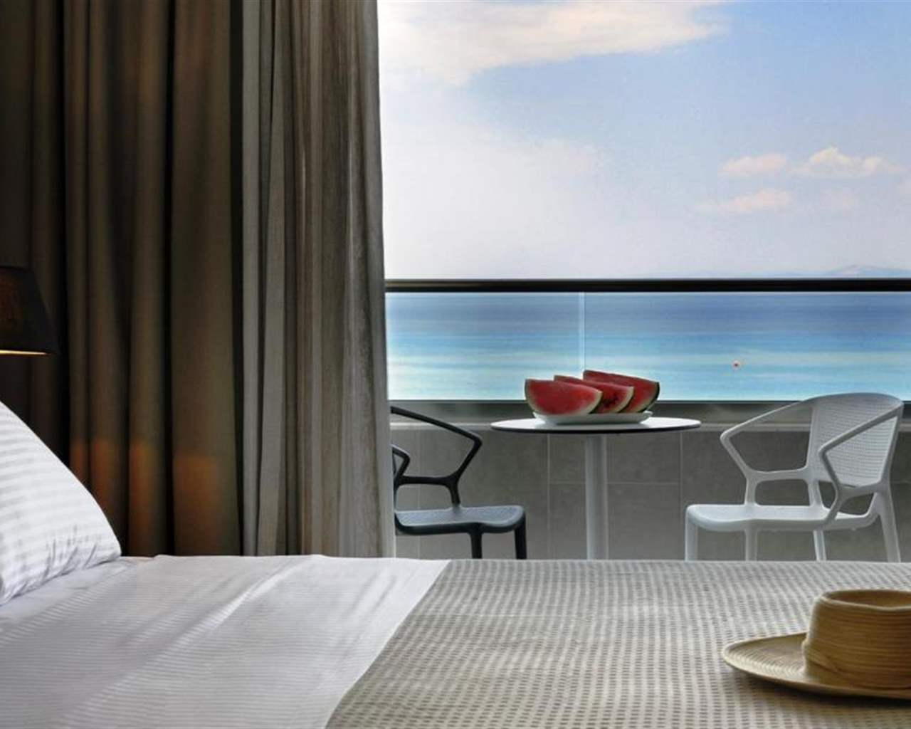 Ostria Sea Side Hotel, Hanioti, Grčka — Room Deluxe Sea View