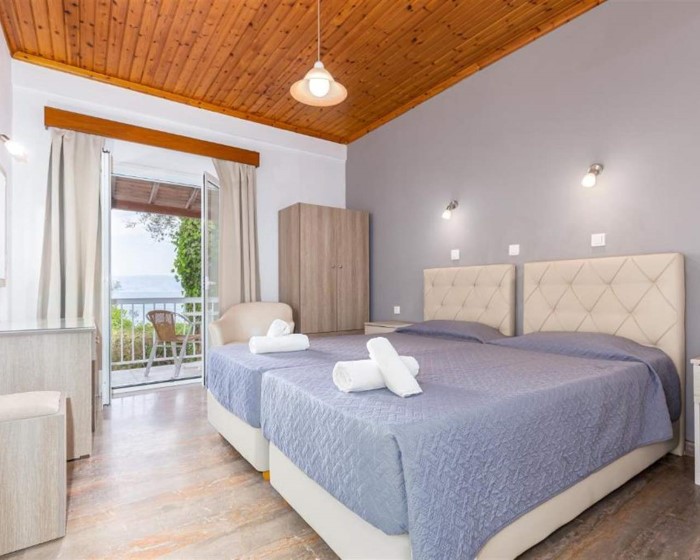 Oasis Hotel Corfu, Grčka — Bungalow For Single Use Single Room Sea View