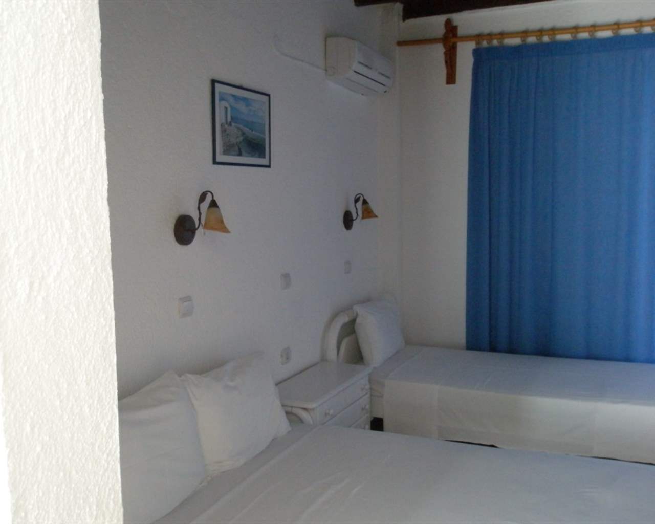 Avra Beach Hotel /CHC, Kutsunari, Grčka — Quadruple Room Sea View