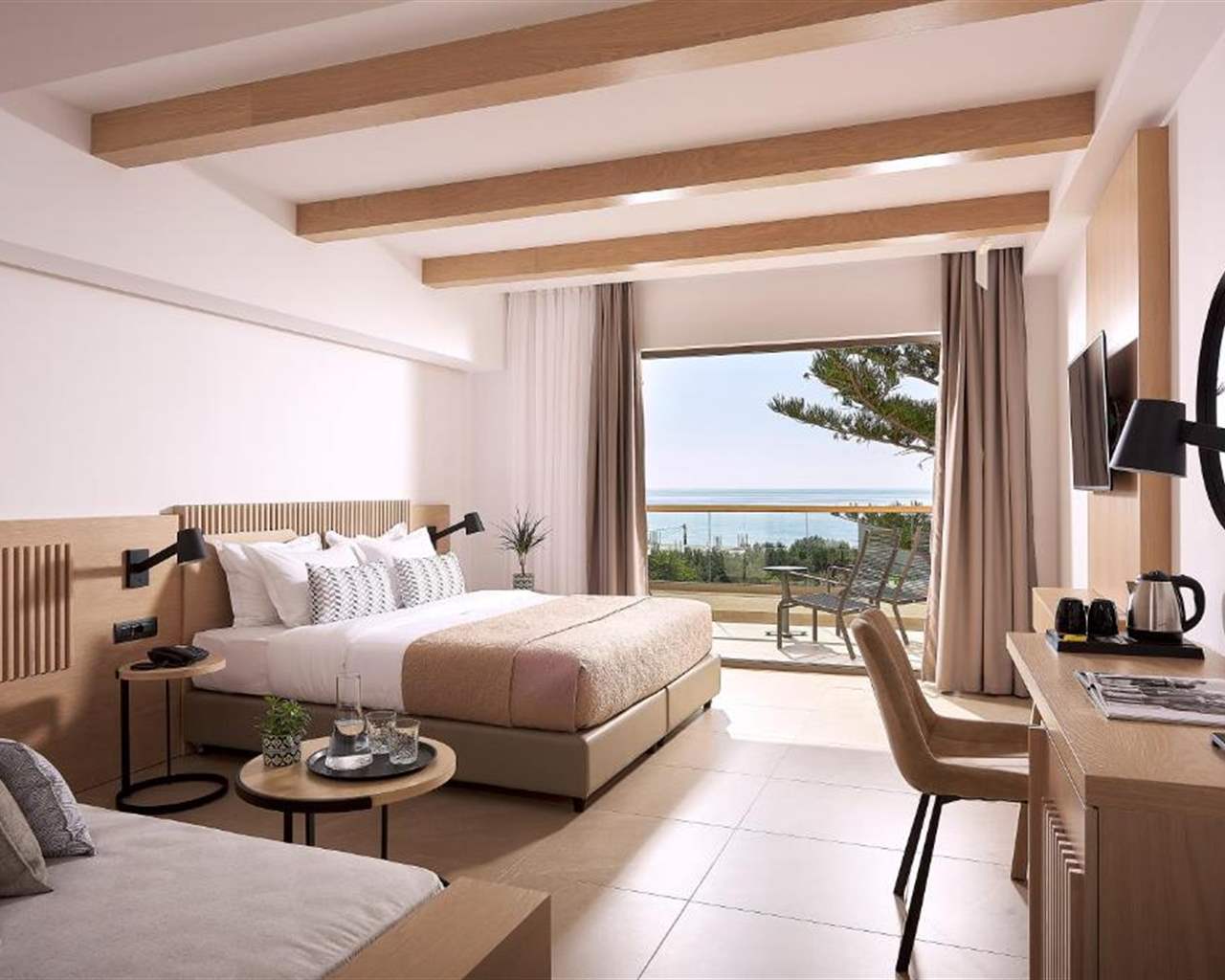 Coriva Beach Hotel by CHC GROUP, Kutsunari, Grčka — Junior Suite Sea View