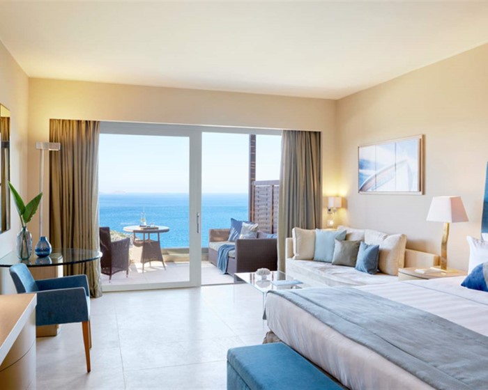 Daios Cove Luxury Resort, Agios Nikolaos, Grčka — Double for Single Use  Deluxe Sea View