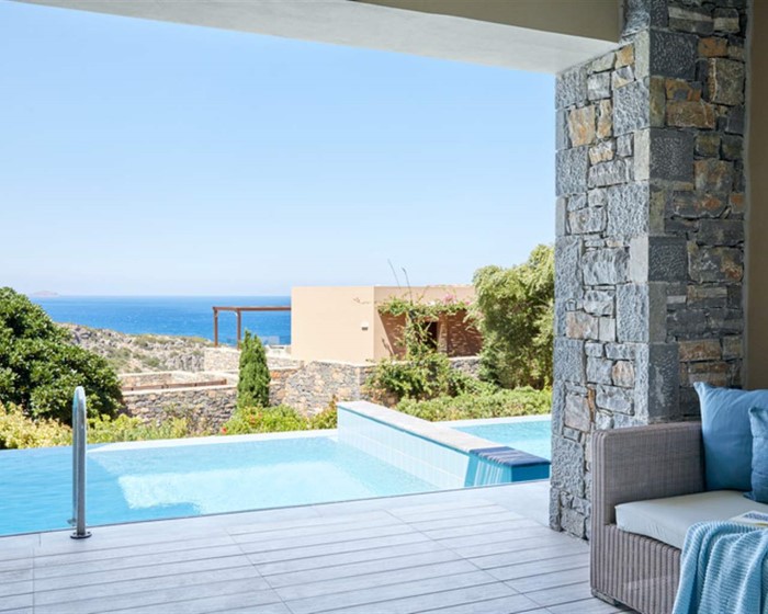 Daios Cove Luxury Resort, Agios Nikolaos, Grčka — Junior Suite  Deluxe Individual Pool