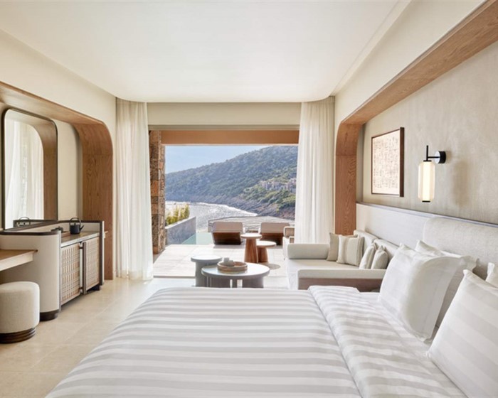 Daios Cove Luxury Resort, Agios Nikolaos, Grčka — Junior Suite Private Pool The Collection Sea View