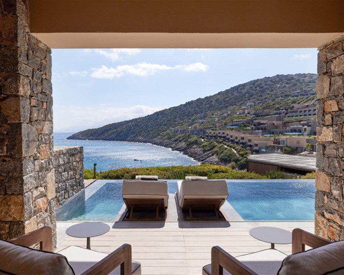 Daios Cove Luxury Resort, Agios Nikolaos, Grčka — Suite 2 BedRoom Private Pool The Collection Sea View