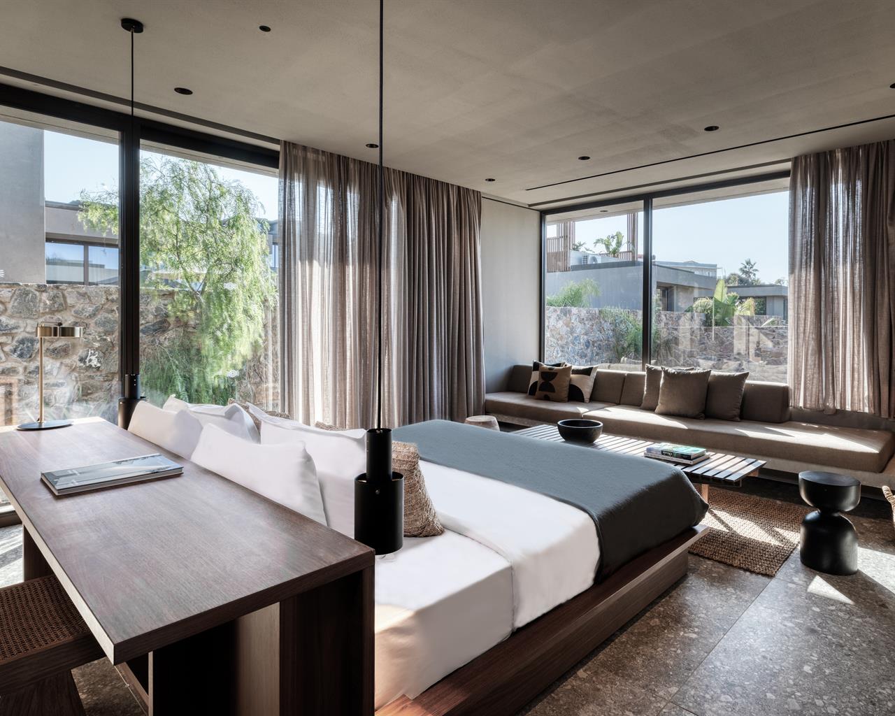 Domes Zeen Chania, a Luxury Collection Resort, Hania, Grčka — Suite Tropical Open Plan, Shared Pool Garden View