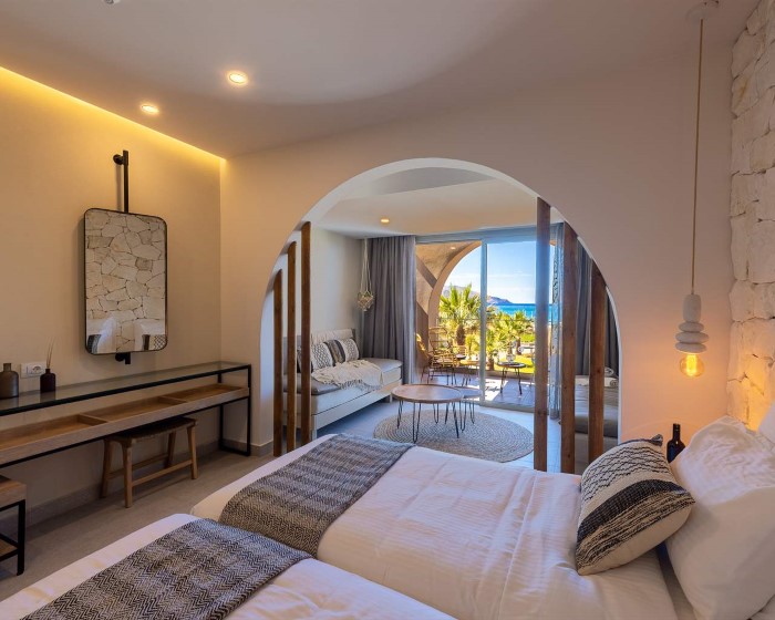Eliros Mare Beachfront Poem Hotel, Georgiupolis, Grčka — Double Room Superior Double Room Front Sea View