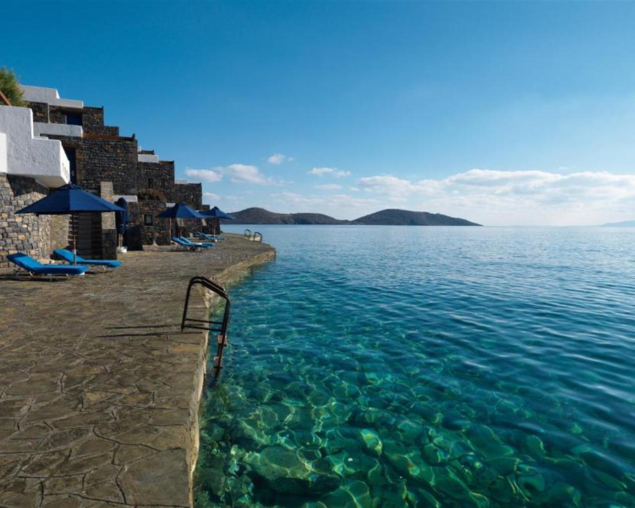 Elounda Beach Hotel & Villas (Member of The Leading Hotels of the World), Elunda, Grčka — plaža