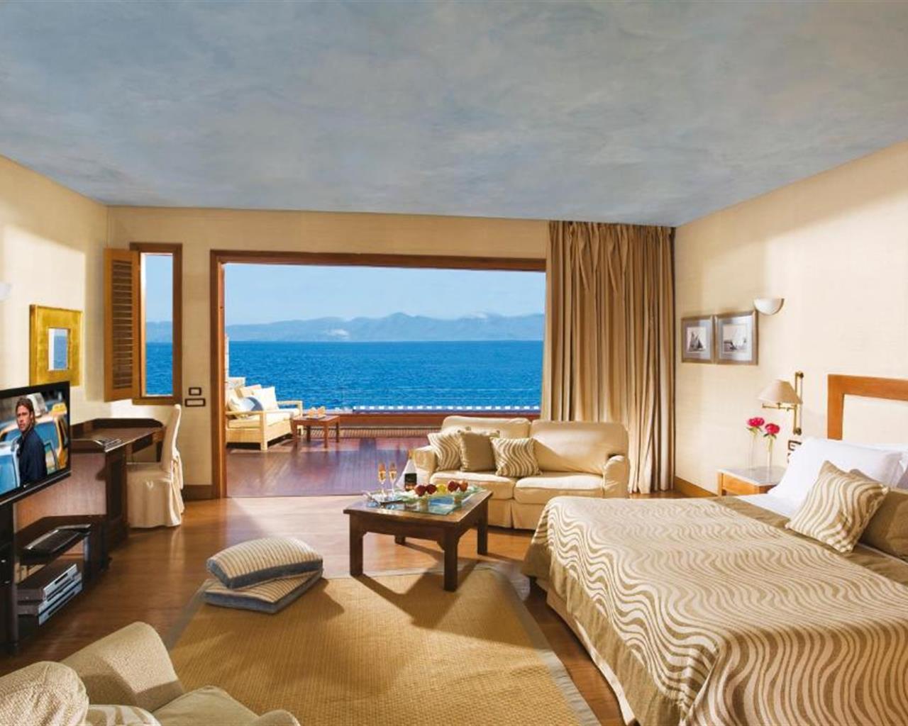 Elounda Beach Hotel & Villas (Member of The Leading Hotels of the World), Elunda, Grčka — Suite Wellness Island /The Waterfront Dream Line Water Front