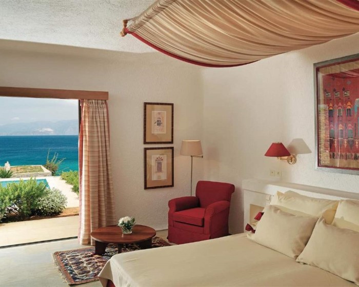 Elounda Mare Hotel, Relais & Chateaux, Elunda, Grčka — Suite 2 BedRoom Superior Private Pool Sea View