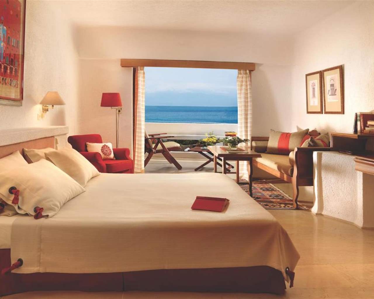 Elounda Mare Hotel, Relais & Chateaux, Elunda, Grčka — Room Twin Sea View