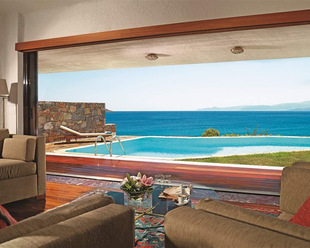 Elounda Mare Hotel, Relais & Chateaux, Elunda, Grčka — Villa 2 BedRoom Princess Ariadni Royalty
