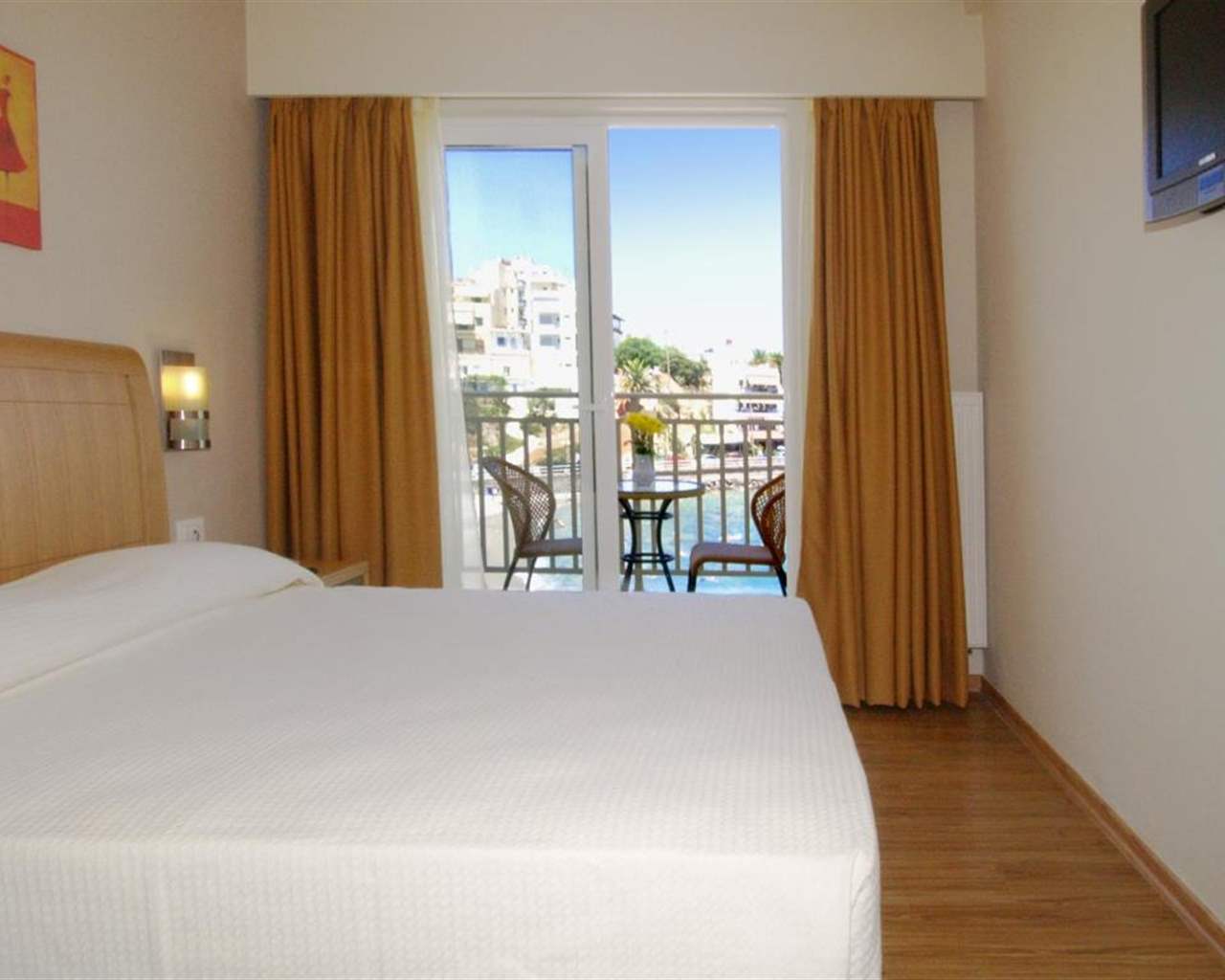 Kitro Beach Hotel-Adult Only, Agios Nikolaos, Grčka — Double Room Beach View