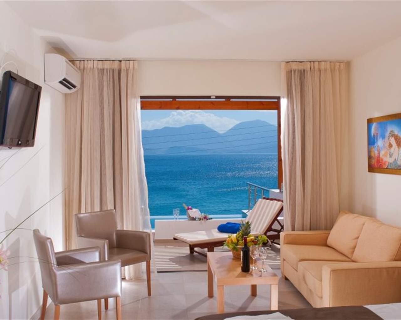 Miramare Resort & Spa, Agios Nikolaos, Grčka — Double Room Superior Private Pool Sea View