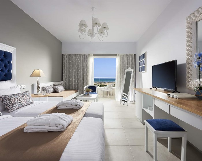 Mythos Palace Resort & Spa, Georgiupolis, Grčka — Double Room Deluxe Double Room Side Sea View