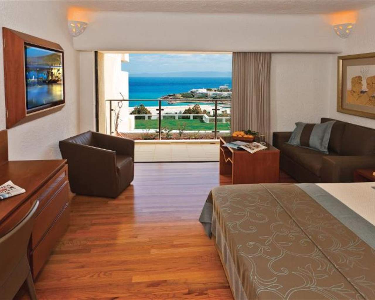 Porto Elounda Golf & Spa Resort, Elunda, Grčka — Room Superior /Superior Wing Sea View