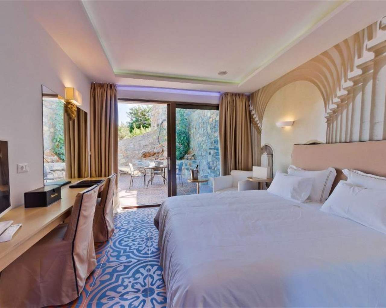 Royal Marmin Bay Boutique & Art Hotel Adults Only, Elunda, Grčka — Room Double Standard Mediterranean Sea View