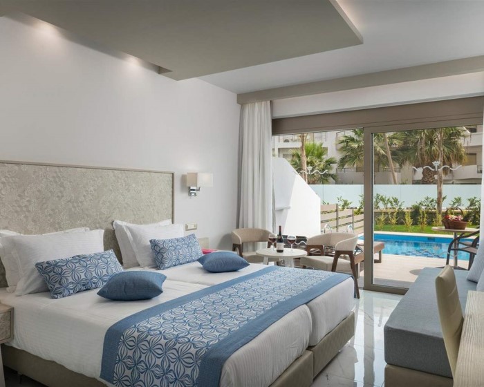 Vantaris Blue Adults Only, Georgiupolis, Grčka — Double Room Premium Private Pool Double Room
