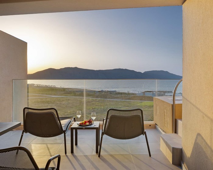 Ventale Island Breeze Resort, Georgiupolis, Grčka — Suite Infinity Swim Up Suite Sea View