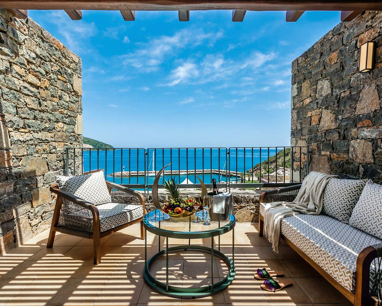 Zeus Eleva Mirabello Bay, Agios Nikolaos, Grčka — Junior Suite Bungalow Sea View
