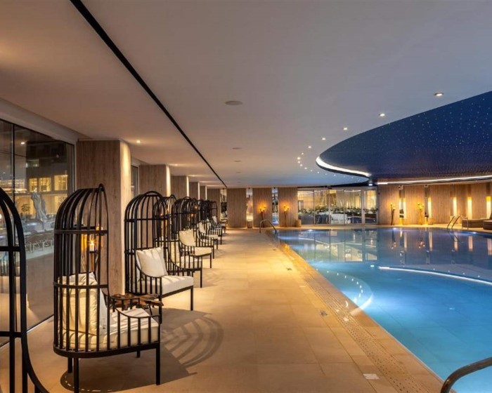CHRYSOMARE BEACH HOTEL, Aja Napa, Kipar — plaža