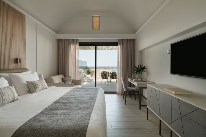 Amira Luxury Resort & Spa Adults Only, Rethymno, Grčka — Double Room  Superior Jacuzzi Sea View