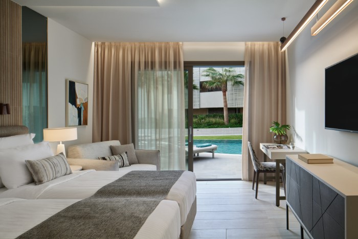 Amira Luxury Resort & Spa Adults Only, Rethymno, Grčka — Double Room  Superior Sharing Pool Pool View