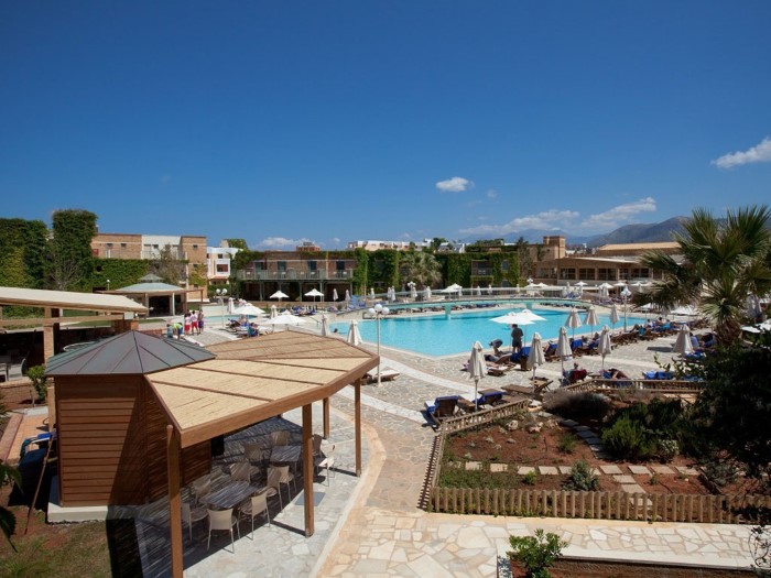 Bella Beach Hotel, Hersonisos, Grčka — plaža