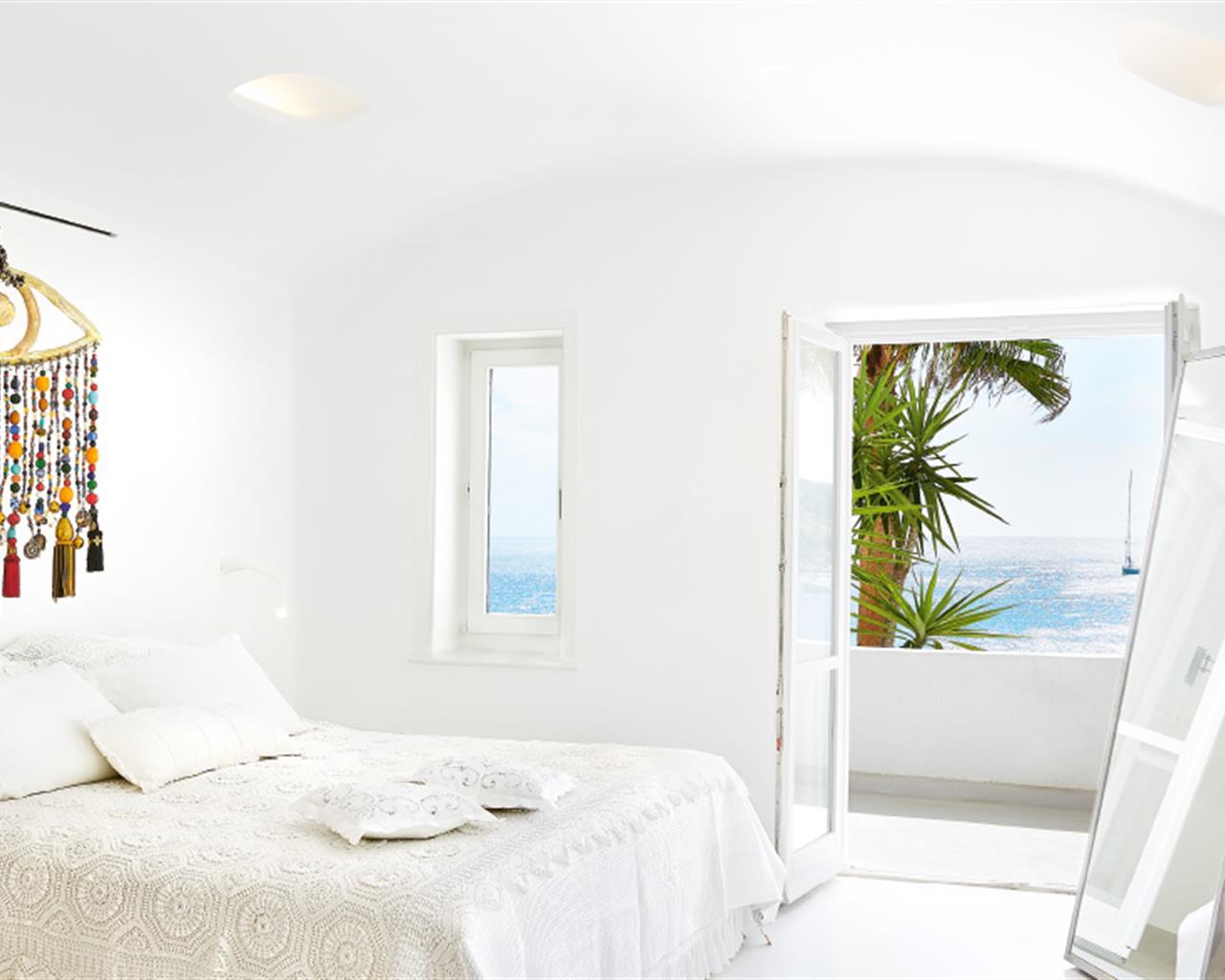 Mykonos Blu Grecotel Boutique Resort, Psaru, Grčka — Junior Suite Bungalow