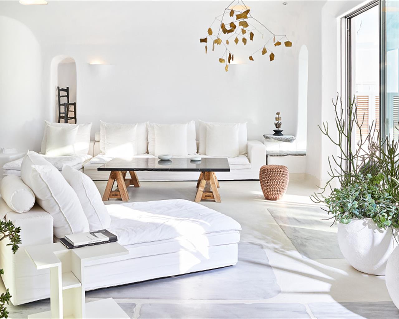 Mykonos Blu Grecotel Boutique Resort, Psaru, Grčka — Villa Royal Blu Mansion with Private Pool
