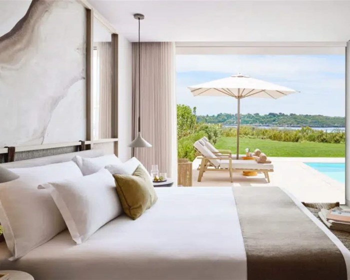 Ikos Porto Petro, Porto petro, Španija — Residence 2 BedRoom Deluxe/Private Pool Front Coastal View