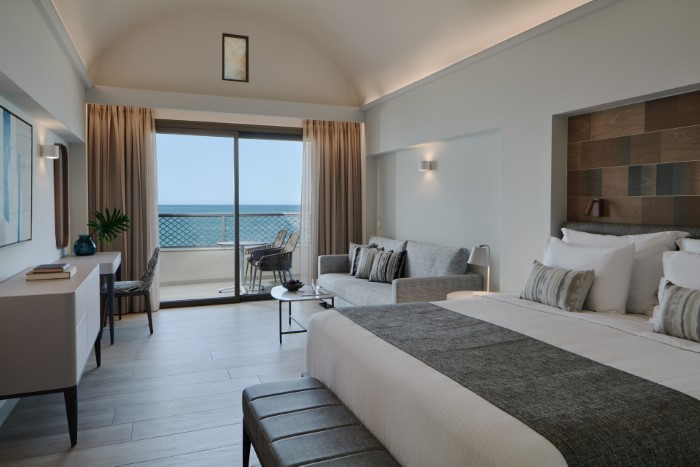 Amira Luxury Resort & Spa Adults Only, Rethymno, Grčka — Junior Suite Front Sea View