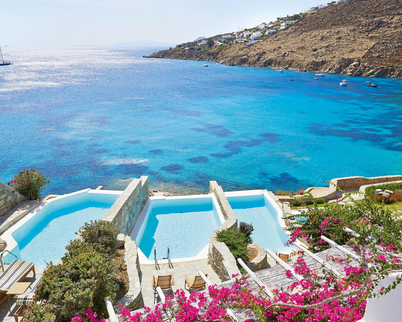 Mykonos Blu Grecotel Boutique Resort, Psaru, Grčka — smeštajna jedinica