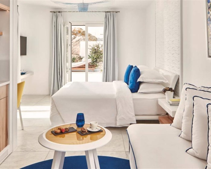 Myconian Ambassador Relais & Chateaux, Psaru, Grčka — Suite Horizon Retreat with Private Pool Sea View