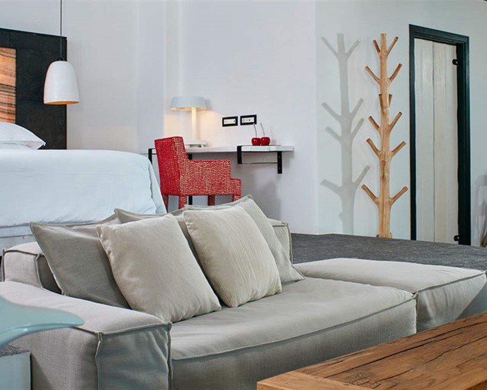 Myconian Avaton, A Member of Design Hotels, Elia, Grčka — Suite Mystique Grand with Outdoor Jacuzzi Sea View