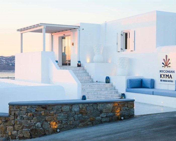 Myconian Kyma, a member of Design Hotels, Petinaros, Grčka — fotografija 1