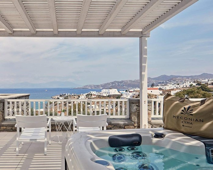 Myconian Kyma, a member of Design Hotels, Petinaros, Grčka — fotografija 23