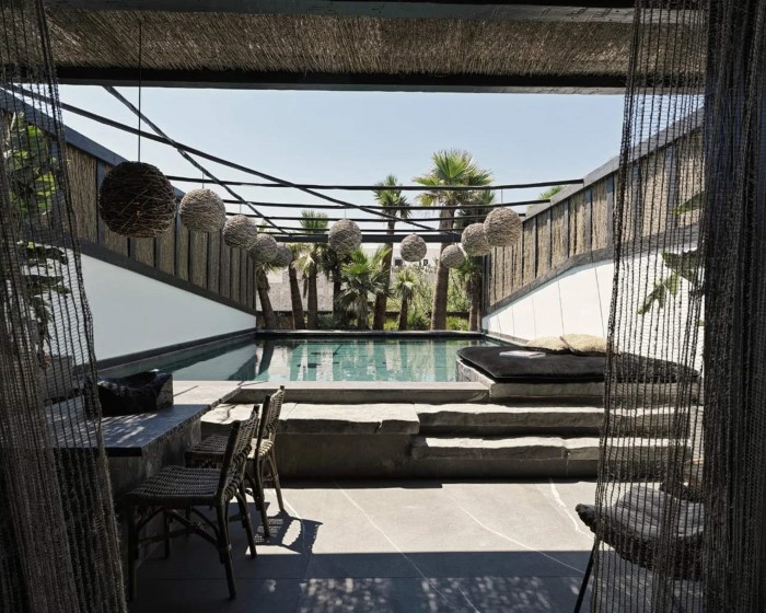 Myconian O Hotel by Myconian Collection Adults only, Ornos, Grčka — Suite Private Pool ECO Suite Garden View