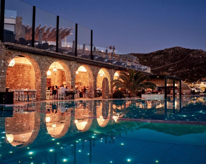 Royal Myconian Resort, Leading Hotels of the World, Elia