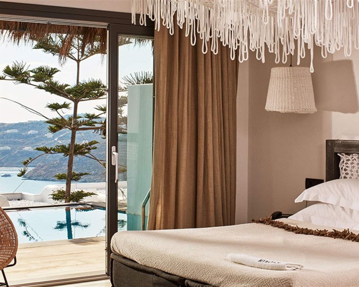 Myconian Utopia Relais & Chateaux, Elia, Grčka — Guestroom Signature Retreat with Private Pool Sea View