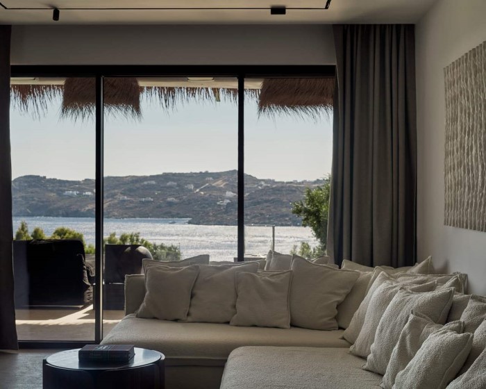 Myconian Villa Collection, Elia, Grčka — Villa 4 BedRoom Super Paradise /Unique Villas/ Panoramic Sea View