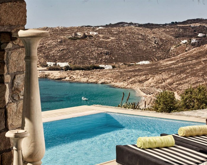 Myconian Villa Collection, Elia, Grčka — Guestroom Prestige Private Pool Sea View